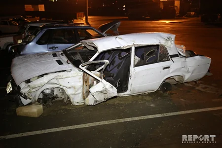 В Абшероне женившийся месяц назад молодой человек погиб в аварии на угнанном им автомобиле - ФОТО - ОБНОВЛЕНО