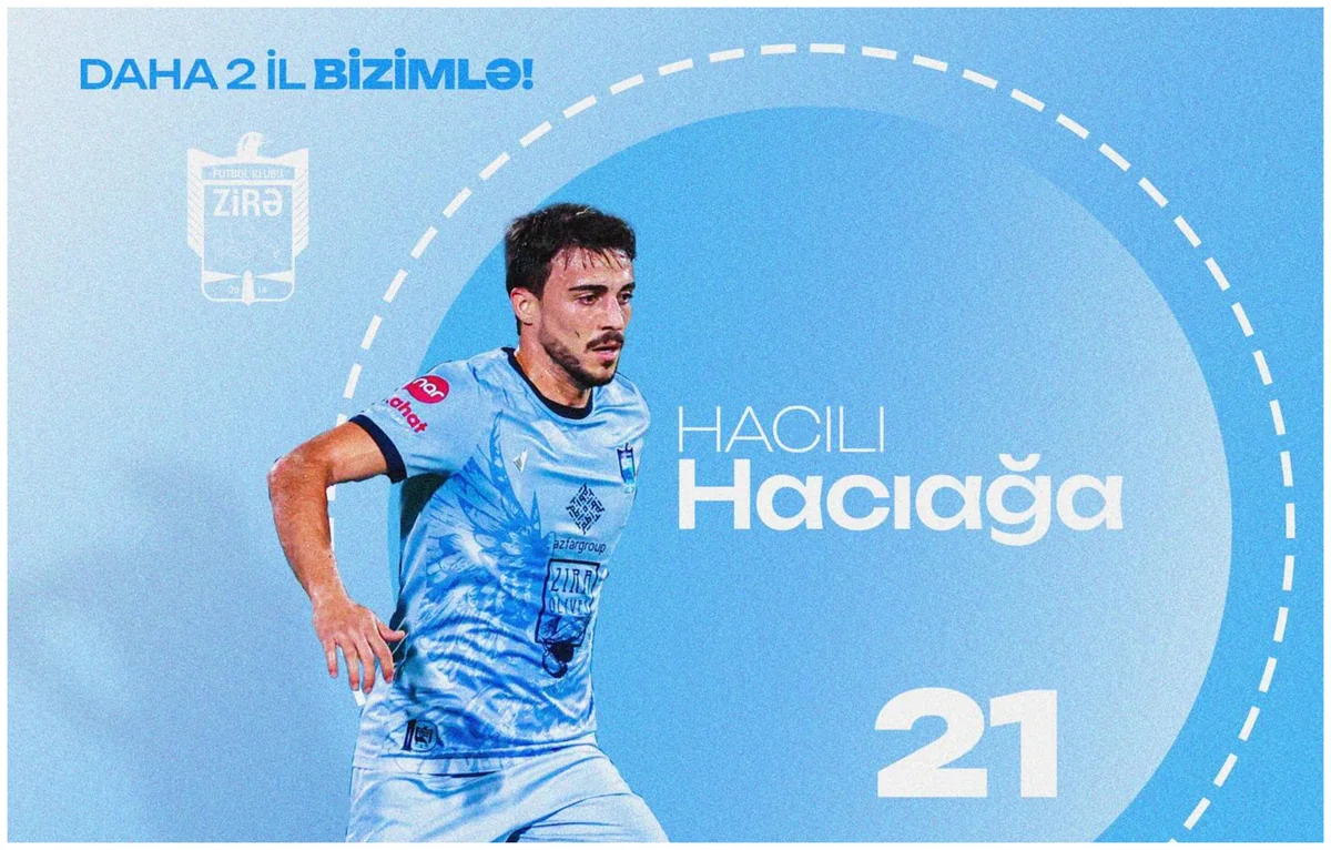 Zirə futbolçusu ilə müqavilə müddətini uzadıb