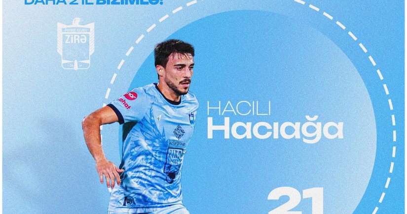 Zirə futbolçusu ilə müqavilə müddətini uzadıb