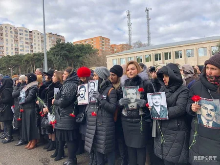 Abşeronda 20 Yanvar faciəsinin 30-cu ildönümü qeyd olunub - FOTO