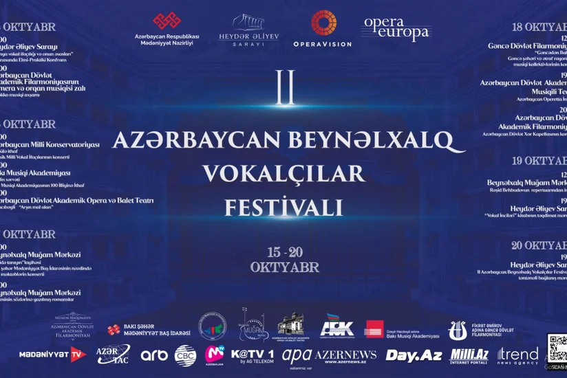 II Azərbaycan Beynəlxalq Vokalçılar Festivalı keçiriləcək