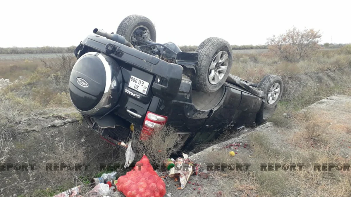 Ucarda yol qəzası olub, xəsarət alanlar var