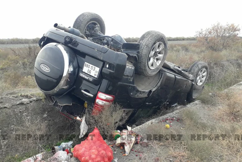 Ucarda yol qəzası olub, xəsarət alanlar var