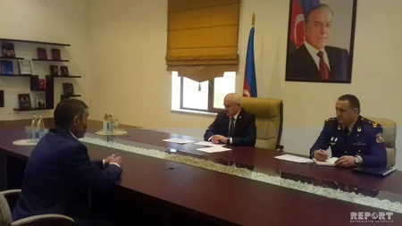 Arzu Rəhimov Göyçayda vətəndaşları qəbul edib