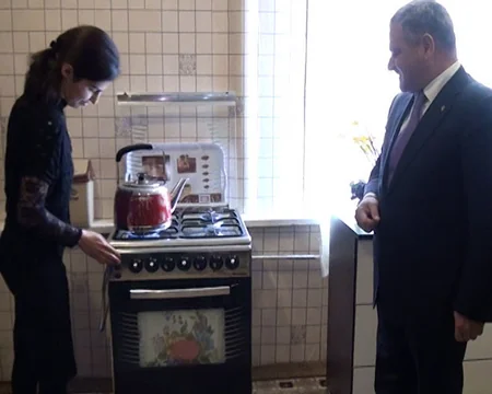 Tərtər və Qusar rayonlarının daha iki kəndinə qaz verilib