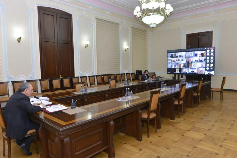 Baş prokuror videokonfrans formatında iclasda iştirak edib