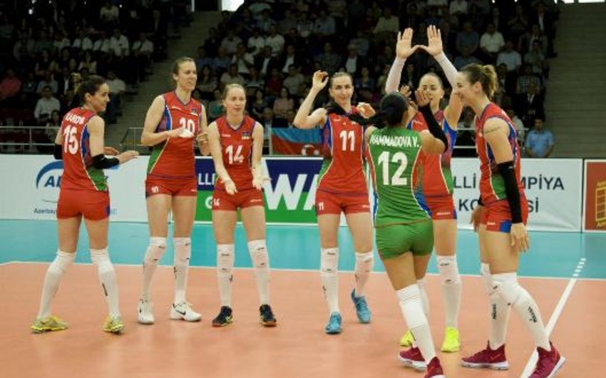 Bakıda qadın voleybolçular arasında dünya çempionatının növbəti seçmə oyunları keçirilib