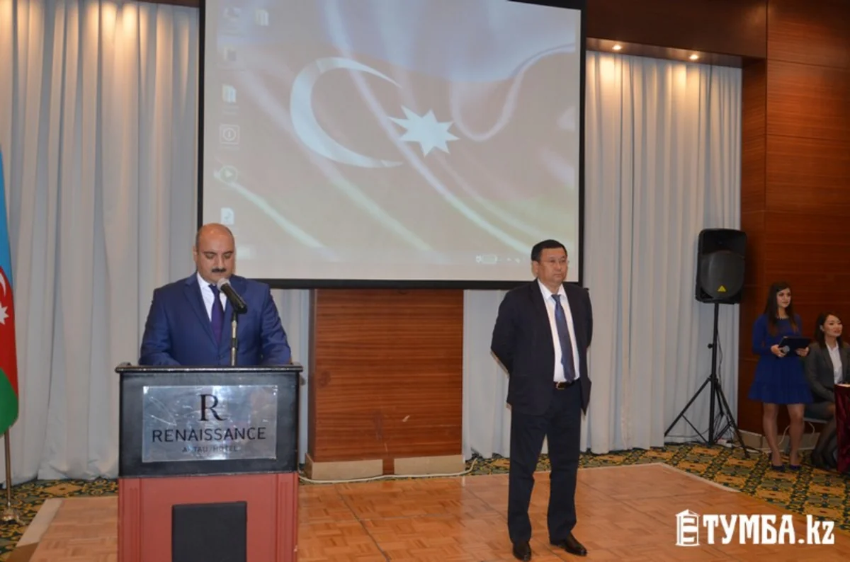 Aktauda Azərbaycanın müstəqilliyinin 25 illiyi qeyd olunub