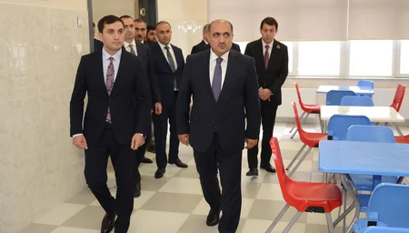 Şəkidə yeni məktəb binası istifadəyə verilib