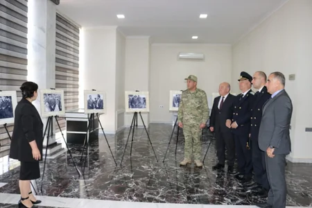 Xocavənd və Füzulidəki hərbi hissələrdə Heydər Əliyevin 100 illik yubileyi qeyd olunub