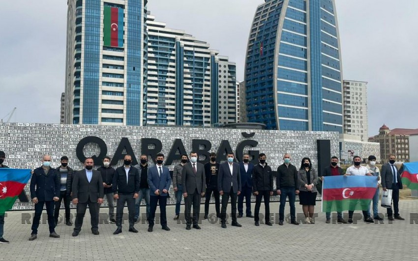 İdman ictimaiyyəti Hərbi Qənimətlər Parkında olub