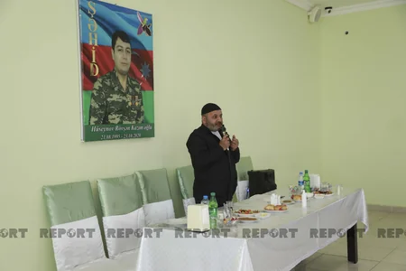 Bakıda Vətən müharibəsi şəhidinin anım günü keçirilib