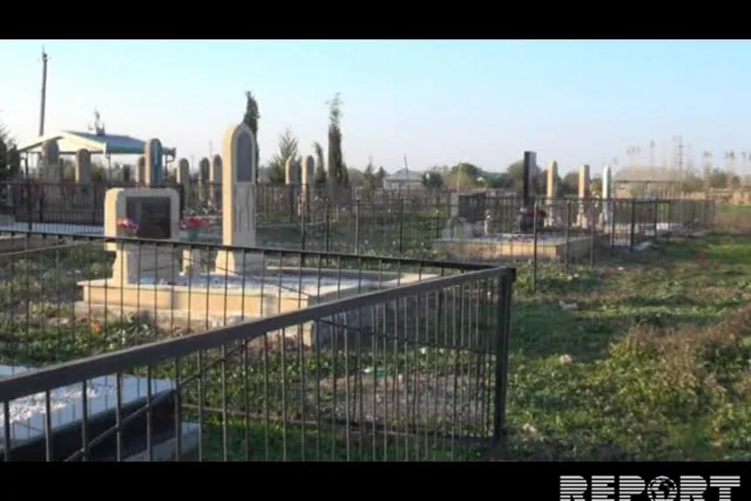 Cəlilabadda qəbiristanlığın hasarı sökülərək oğurlanıb - FOTO