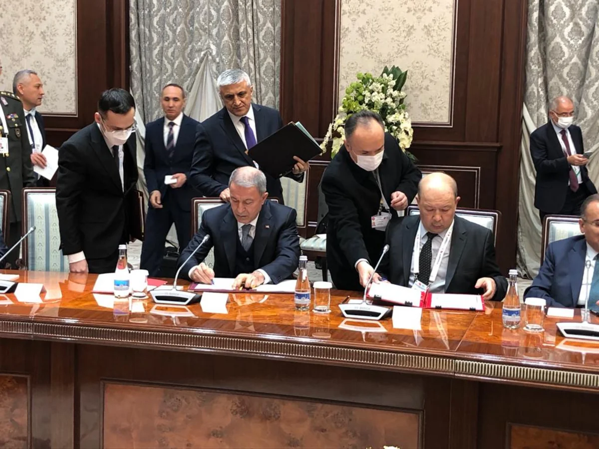 Turkey, Uzbekistan sign framework military deal