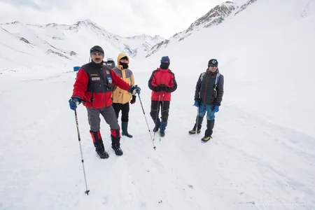 Alpinistlərin itkin düşdüyü dağlardan - FOTOREPORTAJ