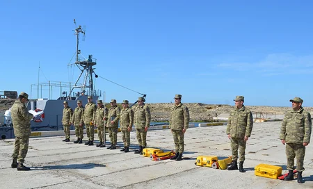 Азербайджанская армия провела топогеодезические тактико-специальные учения