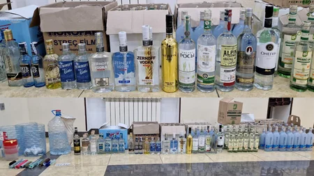 Bakıda yaşadığı evdə saxta spirtli içkilər hazırlayan şəxs saxlanılıb