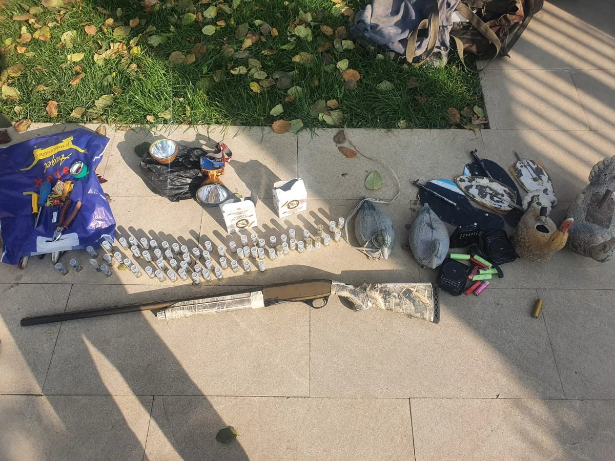 Qanunsuz ov edən şəxs aşkarlanıb