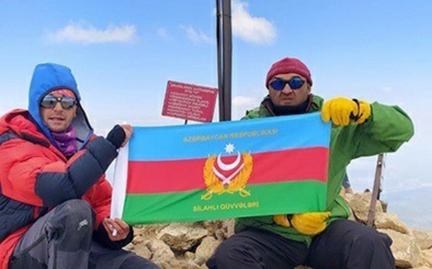 Hərbçilərin Şahdağ zirvəsinə alpinizm ekspedisiyası təşkil olunub - VİDEO