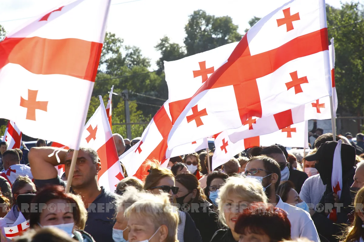 Rally under slogan Freedom for Misha! staged in Georgia