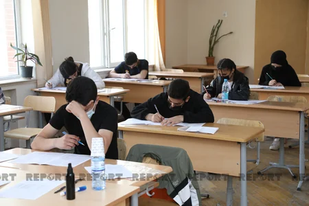 11-cilərin sonuncu buraxılış imtahanı keçirilib