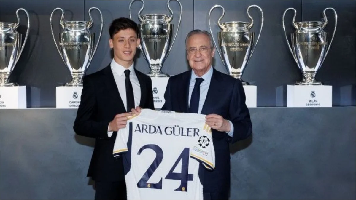Real Madrid Arda Gülerlə müqavilə imzalayıb
