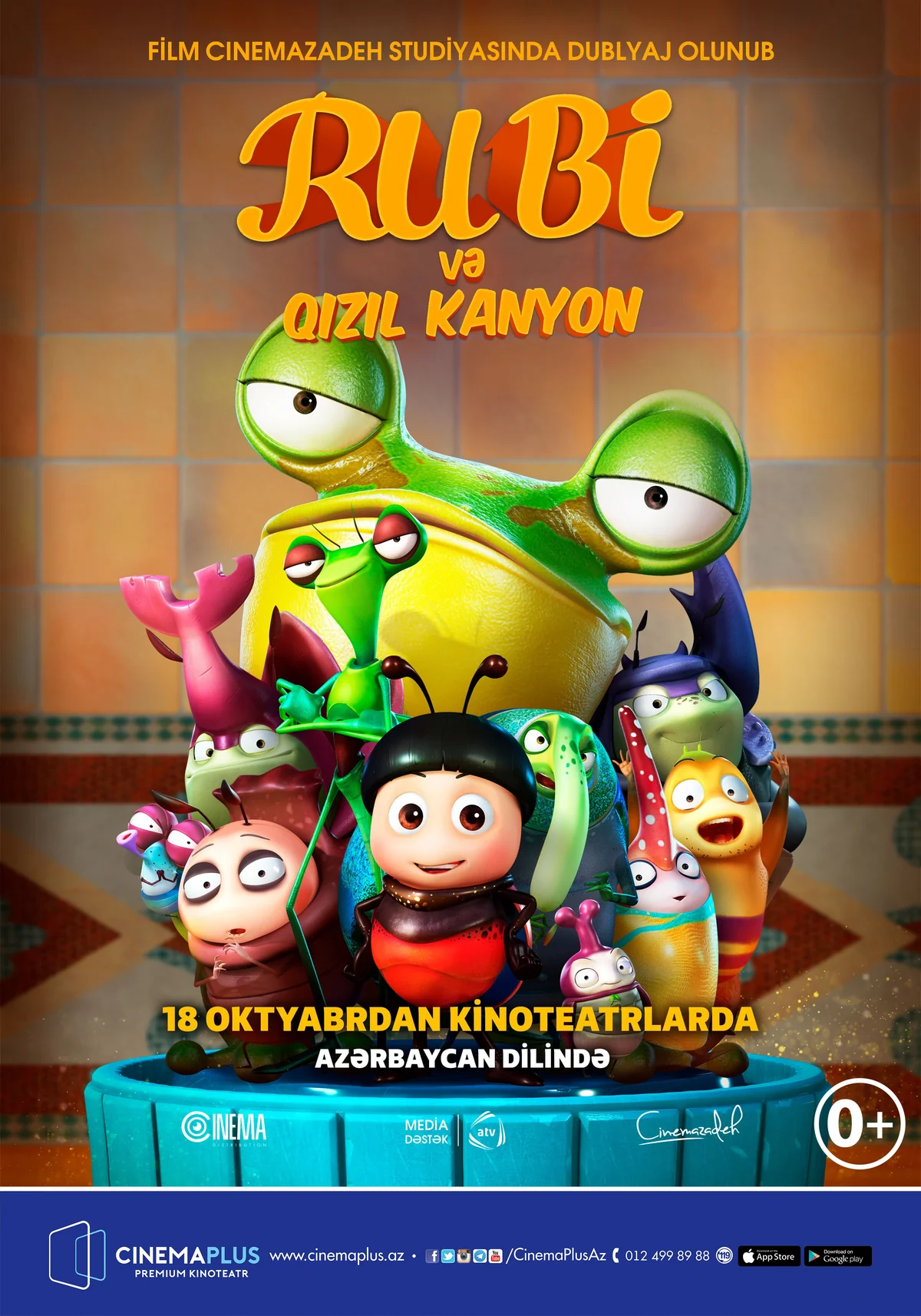 “CinemaPlus”da Azərbaycan dilində “Rubi və qızıl kanyon” animasiya filminin nümayişi başlayıb - VİDEO