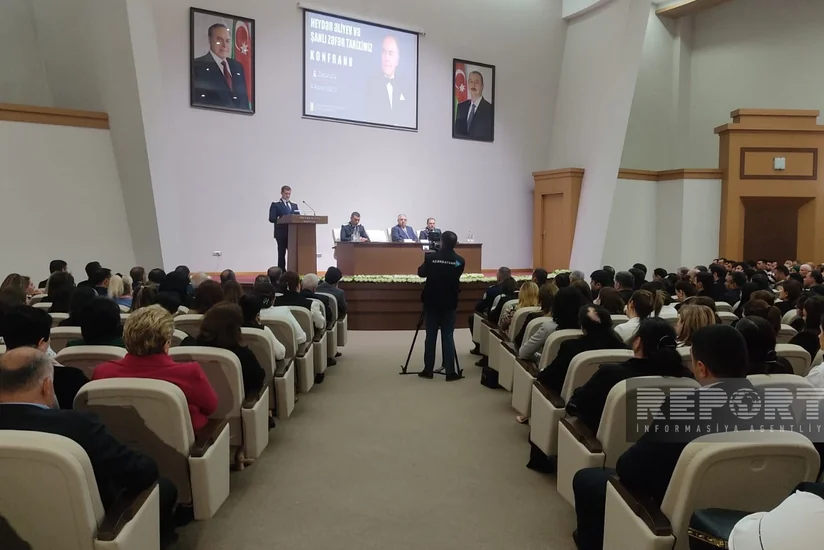 “Heydər Əliyev İli” münasibətilə növbəti konfrans Zaqatalada təşkil edilib