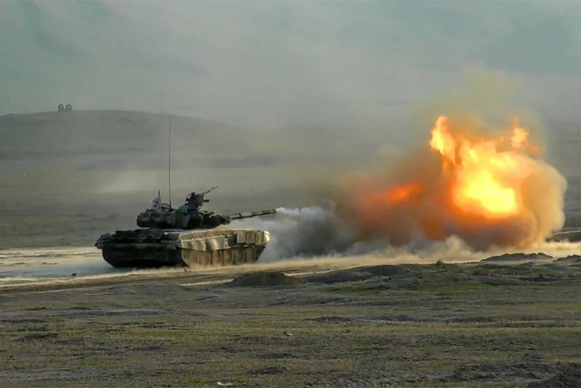 В Азербайджанской армии проведены тактико-специальные учения различных подразделений