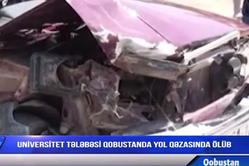 В Азербайджане студент стал жертвой ДТП - ВИДЕО