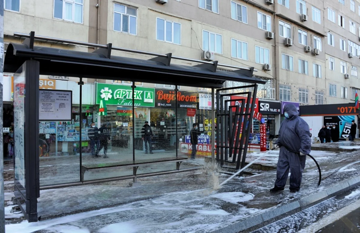 Bakı küçələri növbəti dəfə dezinfeksiya edilir