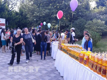 Şəkidə ikinci beynəlxalq şirniyyat festivalı başa çatıb - FOTO