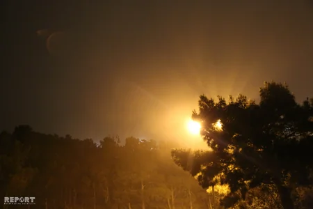Bakı şəhərinin üzərini su buxarı bürüyüb - FOTO