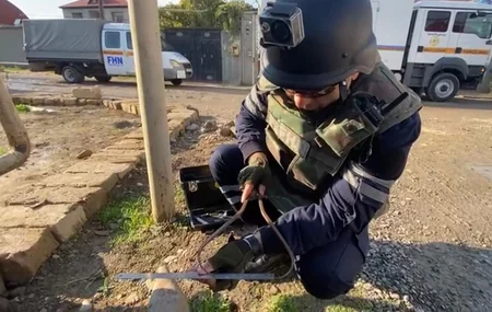 Bakıda top mərmisi tapılıb