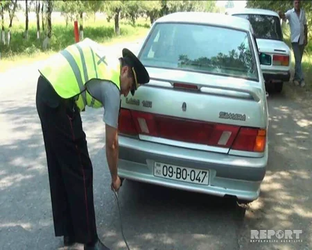 Goranboyda keçirilmiş ekoloji reyd zamanı 80-dən çox avtomobil saxlanılıb - FOTO