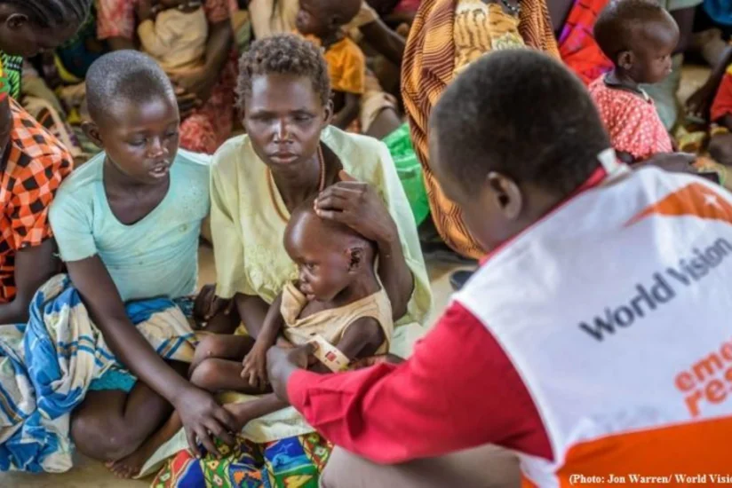 Huge locust swarms threaten South Sudan with famine