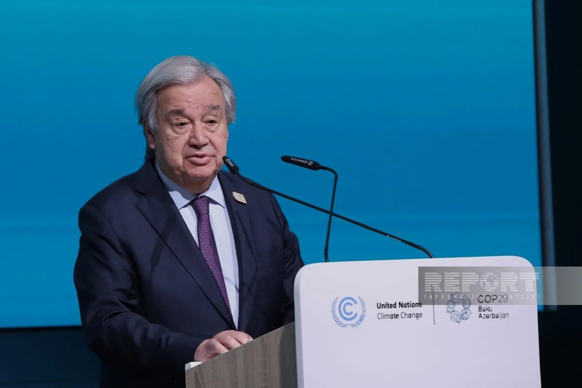 Guterres: International cooperation indispensable to climate action