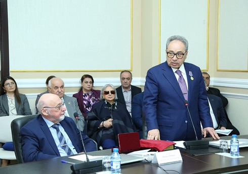 Abel Məhərrəmov “Rusiya Elmlər Akademiyasının 300 illiyi” yubiley medalı ilə təltif olunub