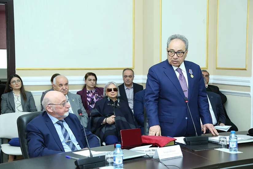 Abel Məhərrəmov “Rusiya Elmlər Akademiyasının 300 illiyi” yubiley medalı ilə təltif olunub