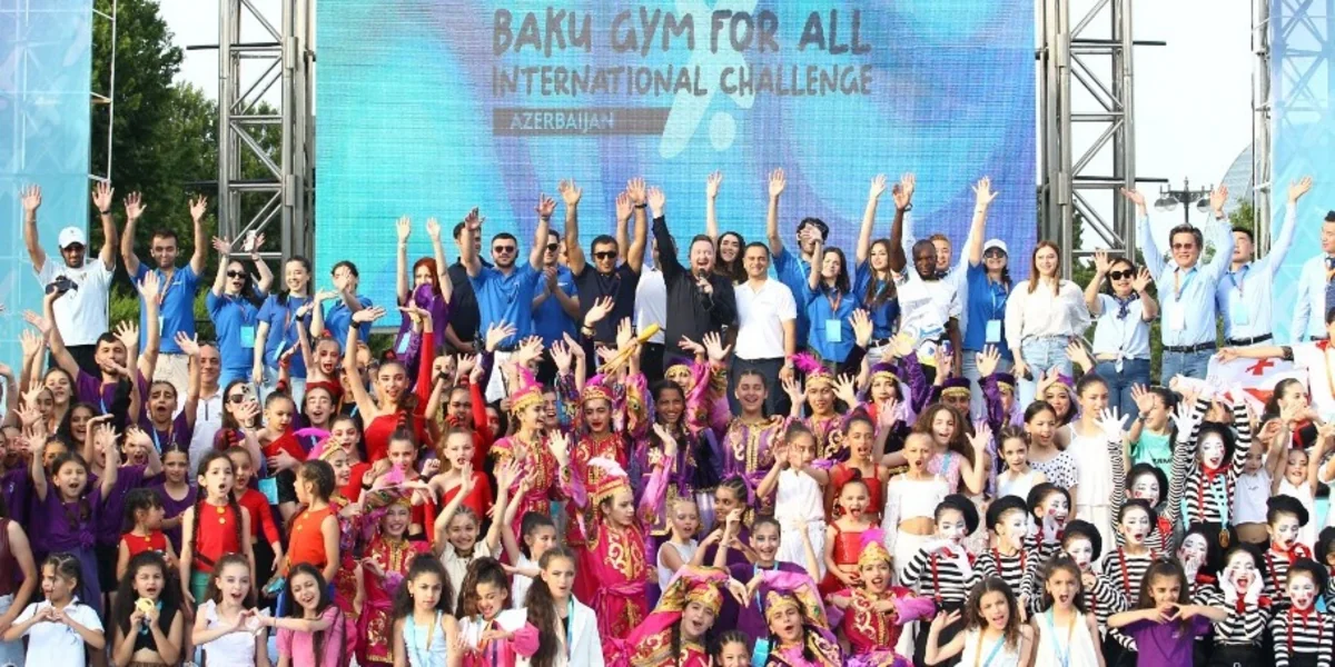 Bakıda “Gimnastika hamı üçün” üçüncü beynəlxalq festival keçirilib