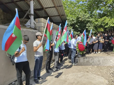 Şəkidə Birinci Qarabağ müharibəsinin şəhidi Səbuhi Süleymanov dəfn edilib - YENİLƏNİB