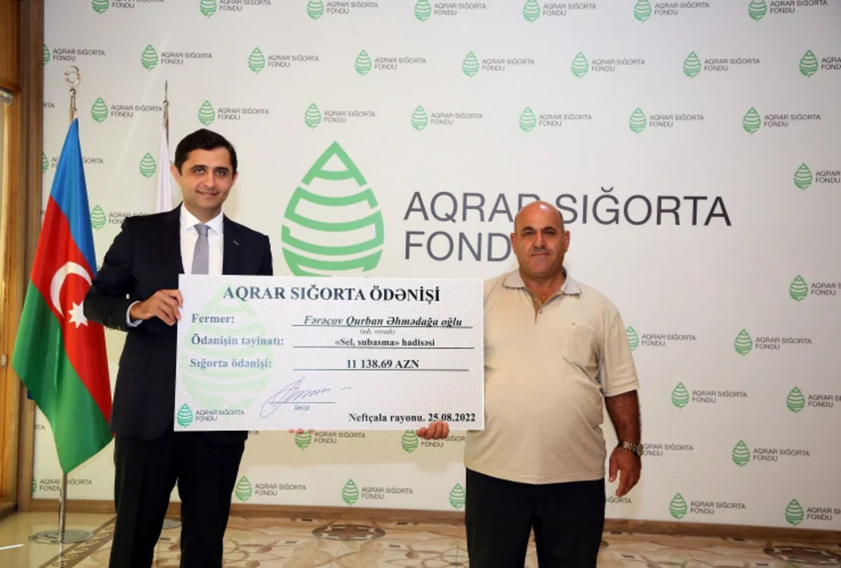 Aqrar Sığorta Fondu payızlıq əkin sahələri üzrə ödənişlərə başlayıb