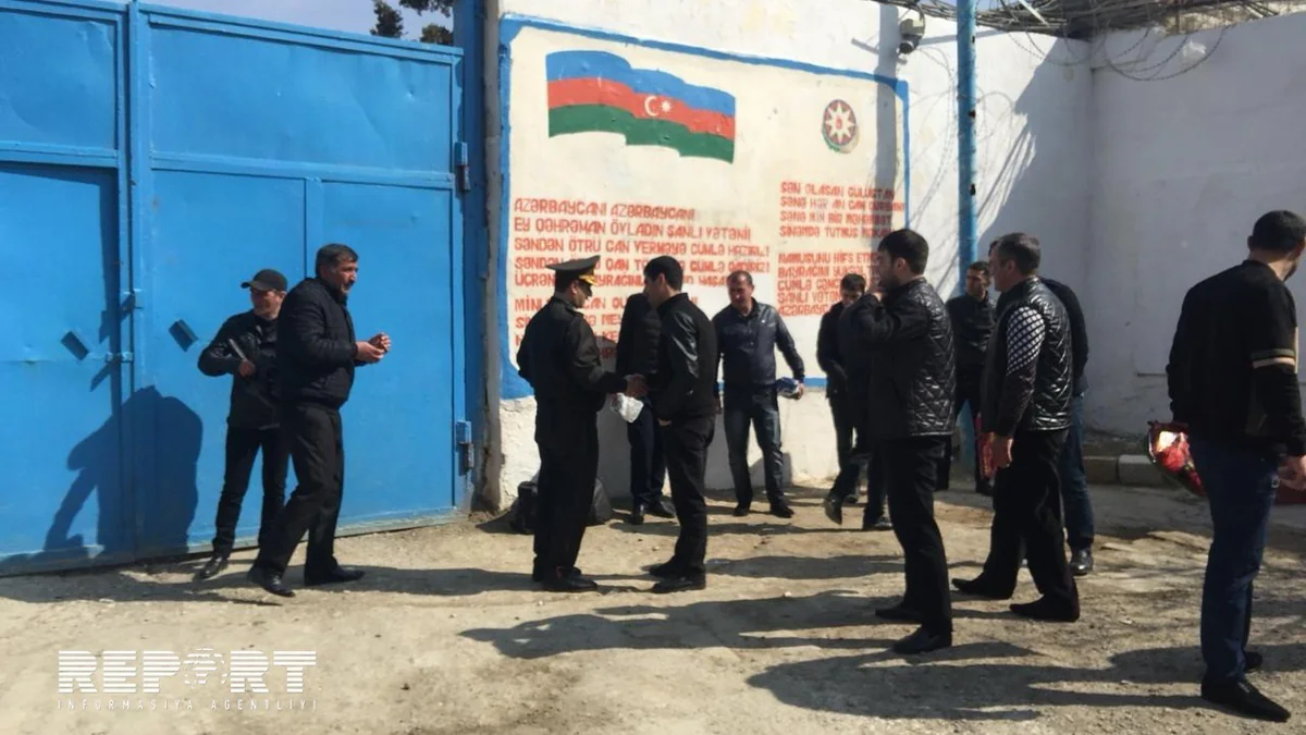Əfv sərəncamı 13 saylı cəzaçəkmə müəssisəsində də icra olunub