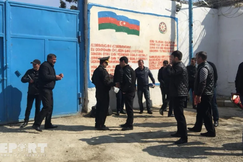 Əfv sərəncamı 13 saylı cəzaçəkmə müəssisəsində də icra olunub