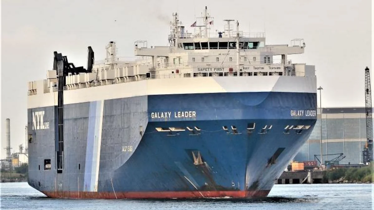 Yəmənli üsyançılar Britaniyanın “Galaxy Leader” gəmisini ələ keçirib