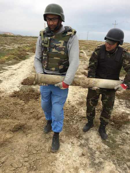 Xızıda 14403 ədəd partlamamış hərbi sursat aşkarlanıb