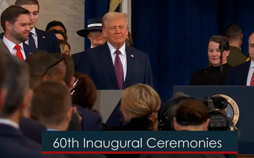 Donald Trampın inauqurasiya mərasimi başa çatıb - YENİLƏNİB-2