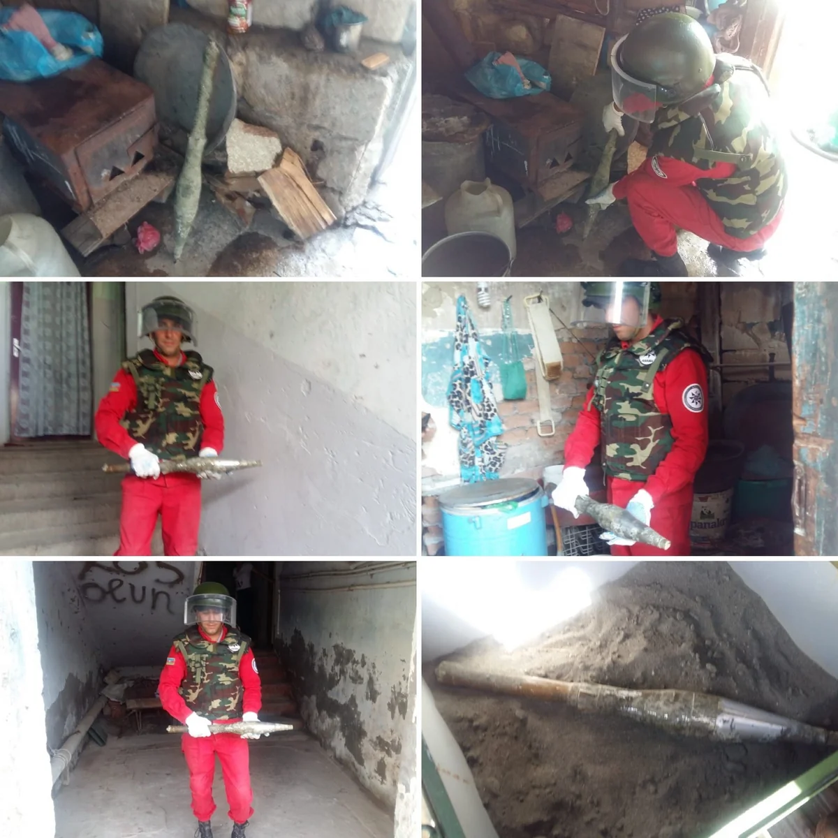 Yevlaxda silah-sursat tapılıb