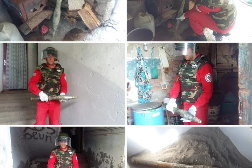 Yevlaxda silah-sursat tapılıb