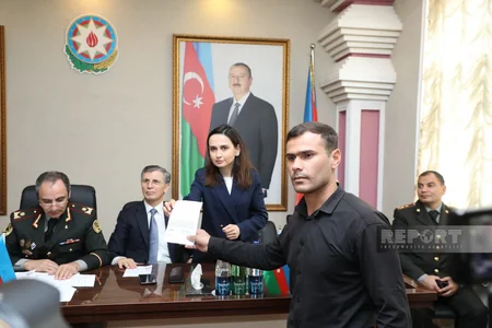 Əfv sərəncamı 17 saylı cəzaçəkmə müəssisəsində icra olunub, yeddi məhkum azad edilib